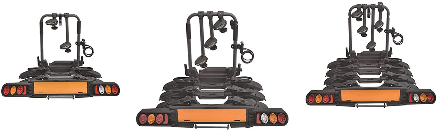 Witter Towbars ZX702 Clamp-On 2 Bike Towball Mounted Cycle Carrier Max Load 60kg