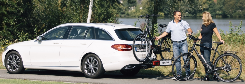 Westfalia Towbar Mounted Cycle Carrier 2 Bikes eBikes Suitable Max Load 60kg