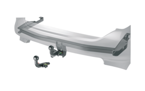 Westfalia Vertical Detachable Swan Towbar For Jaguar XF Saloon 2020-Onwards