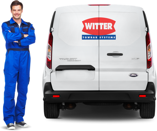 Witter Vertical Detachable Swan Towbar For Citroen Dispatch Van 2018-Onwards